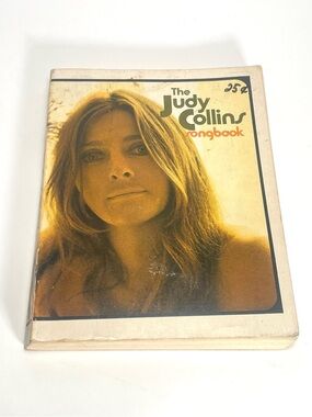 Vintage 1969 Judy Collins Songbook Paperback Published By Grosset & Dunlap